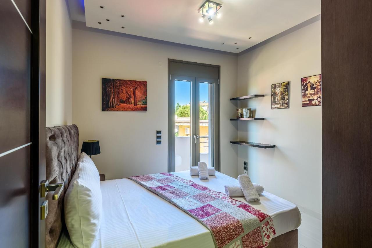 Luxury Villa In City Center With Rooftop Swimming Pool Chania  Ngoại thất bức ảnh