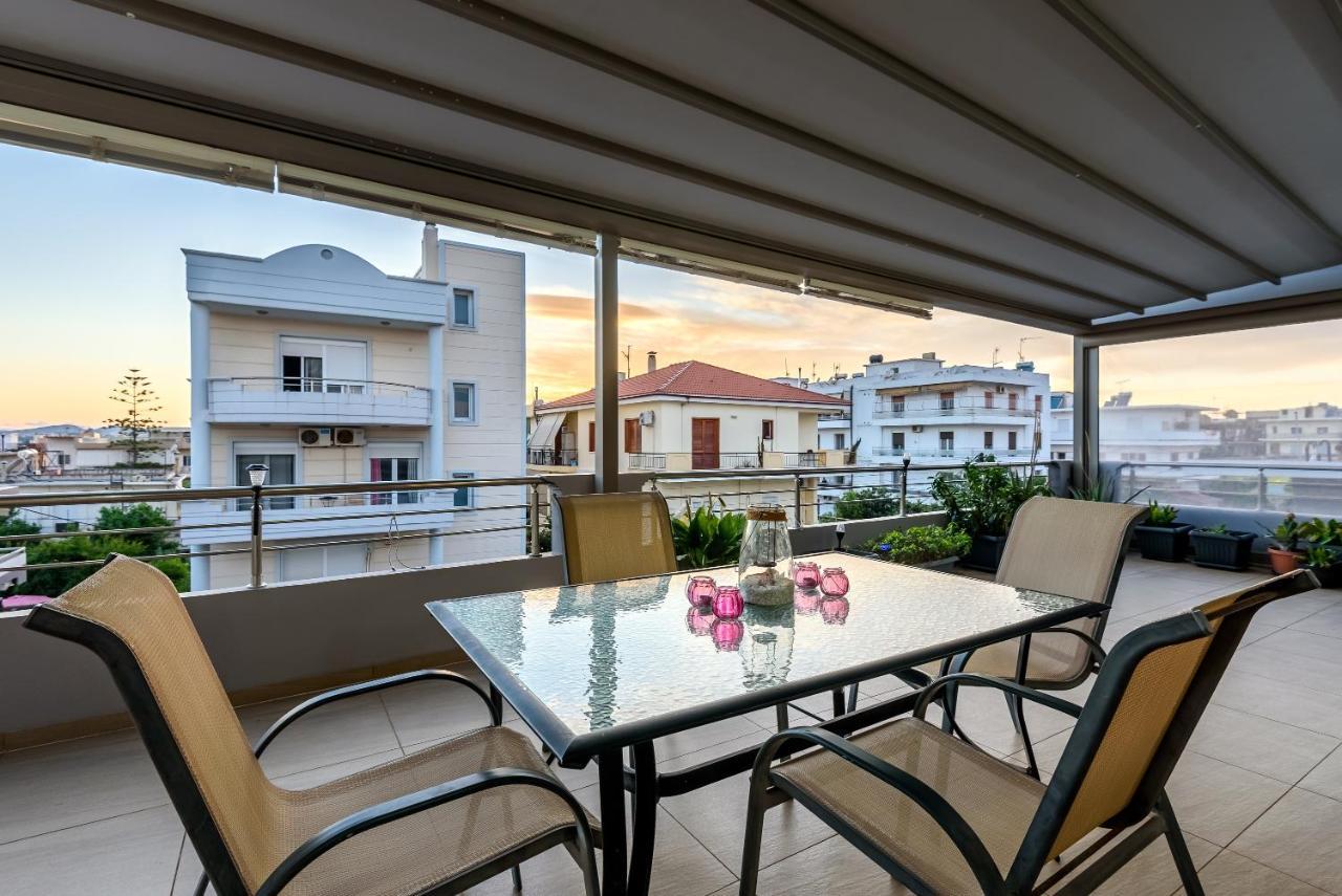 Luxury Villa In City Center With Rooftop Swimming Pool Chania  Ngoại thất bức ảnh