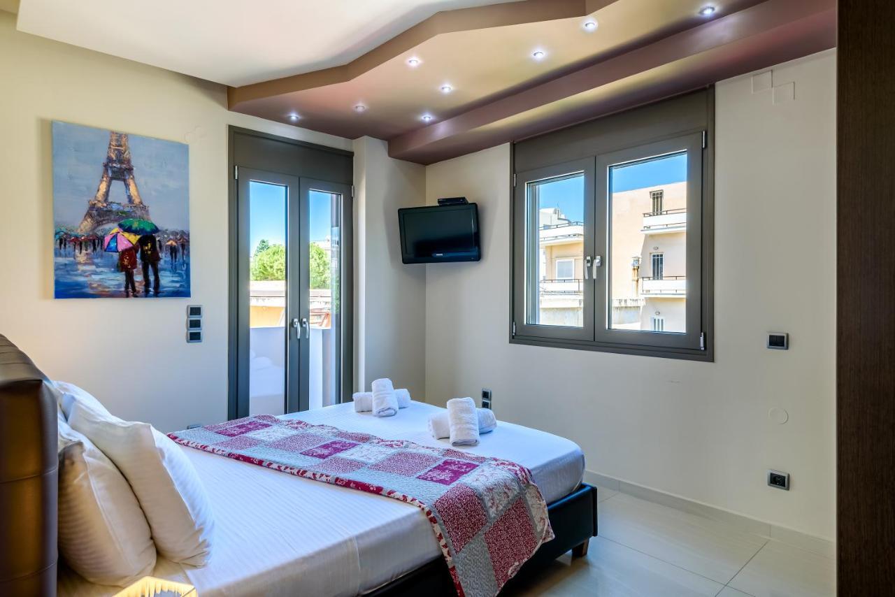 Luxury Villa In City Center With Rooftop Swimming Pool Chania  Ngoại thất bức ảnh